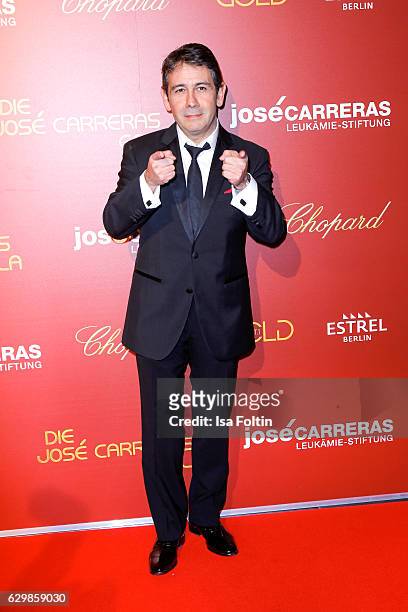 Singer-songwriter Placido Domingo Jr. Attends the 22th Annual Jose Carreras Gala on December 14, 2016 in Berlin, Germany.