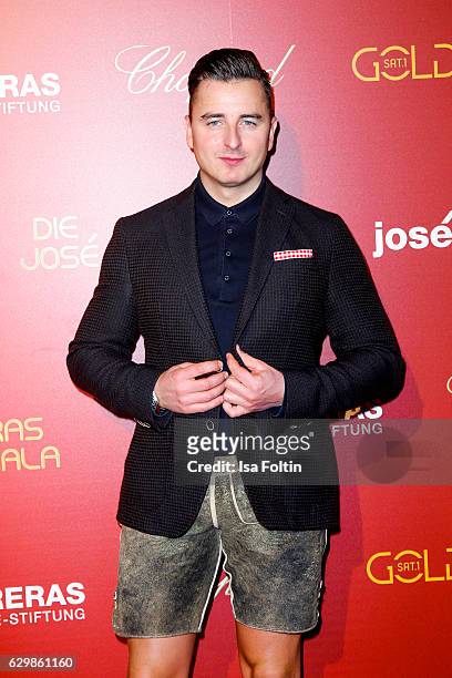 Austrian singer Andreas Gabalier attends the 22th Annual Jose Carreras Gala on December 14, 2016 in Berlin, Germany.