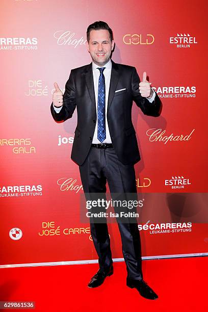 German moderator Matthias Killing attends the 22th Annual Jose Carreras Gala on December 14, 2016 in Berlin, Germany.