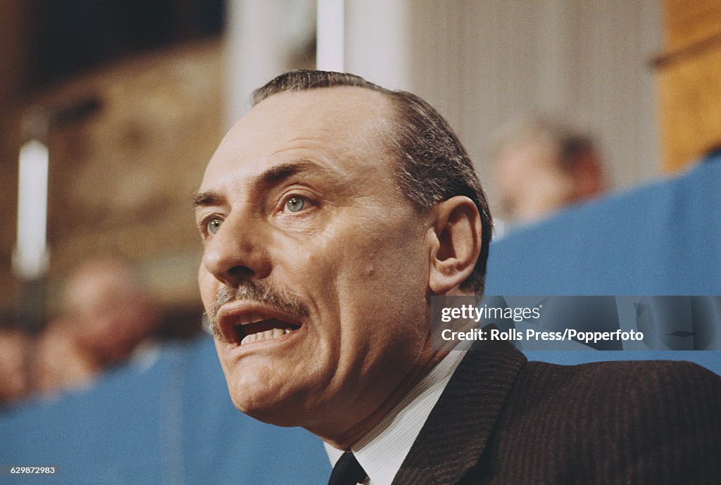 Enoch Powell At 1968 Tory Party Conference
