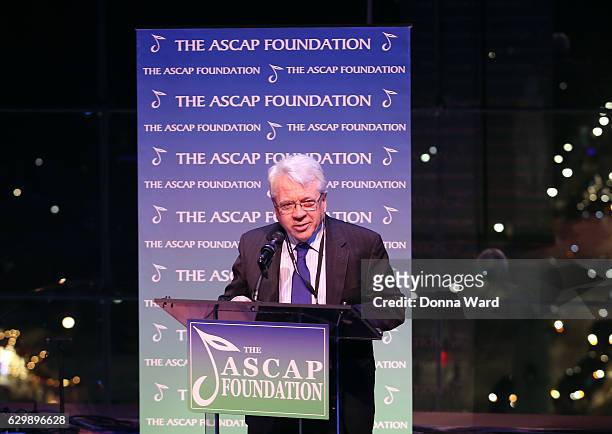 Jim Kendrick attends the 2016 ASCAP Foundation Honors at Frederick P. Rose Hall, Jazz at Lincoln Center on December 14, 2016 in New York City.