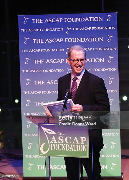 Michael Brettler attends the 2016 ASCAP Foundation Honors at Frederick P. Rose Hall, Jazz at Lincoln Center on December 14, 2016 in New York City.