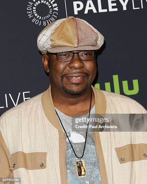 Singer Bobby Brown attends the premiere of BET's "The New Edition Story" at The Paley Center for Media on December 14, 2016 in Beverly Hills,...