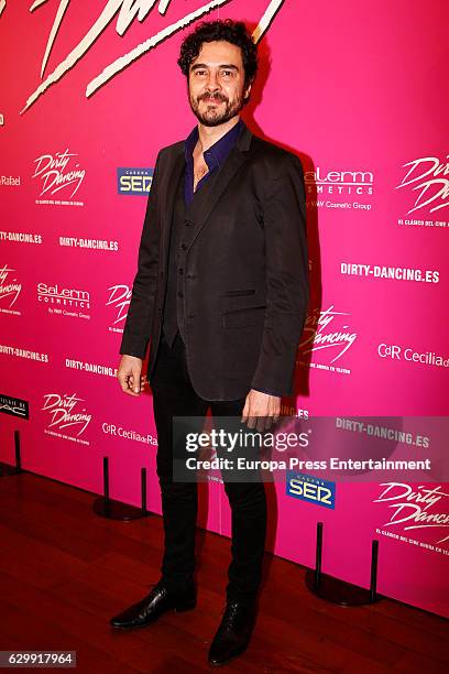 Jose Manuel Seda attends the premiere of the musical 'Dirty Dancing' on December 14, 2016 in Madrid, Spain.