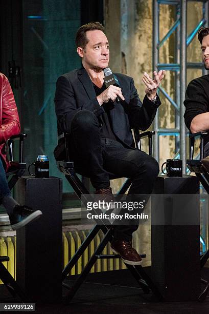 Actor Brennan Brown discusses "The Man In The High Castle" with The Build Series at AOL HQ on December 15, 2016 in New York City.