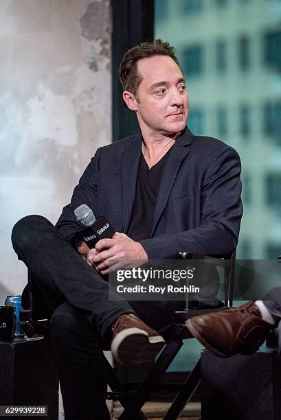 Actor Brennan Brown discusses "The Man In The High Castle" with The Build Series at AOL HQ on December 15, 2016 in New York City.