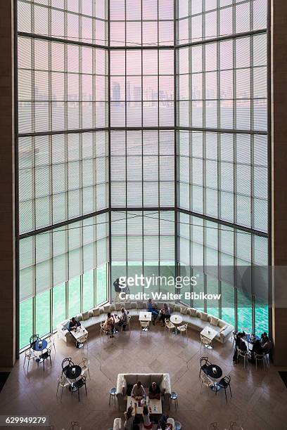 qatar, doha, interior - museum of islamic art stock pictures, royalty-free photos & images