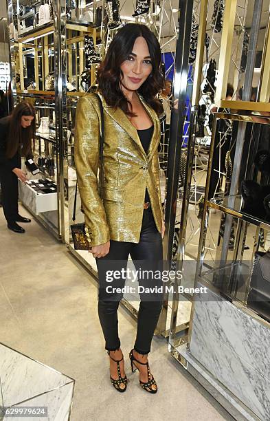 Nigora Whitehorn attends a cocktail party hosted by Philipp Plein to celebrate the opening of the Philipp Plein London boutique on December 15, 2016...