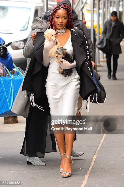 Actress/Singer Keke Palmer is seen walking in Soho on December 15, 2016 in New York City.