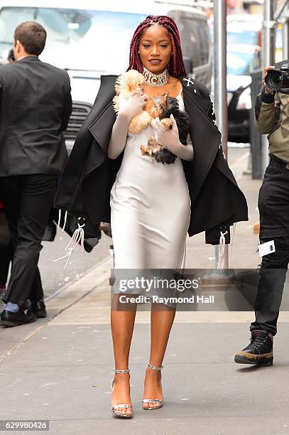 Actress/Singer Keke Palmer is seen walking in Soho on December 15, 2016 in New York City.