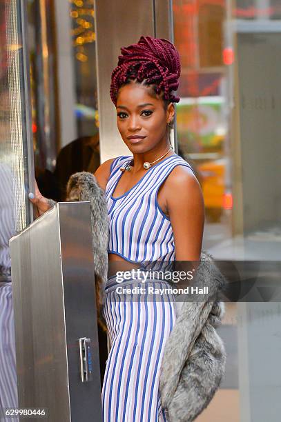 Actress/Singer Keke Palmer is seen walking in Soho on December 15, 2016 in New York City.