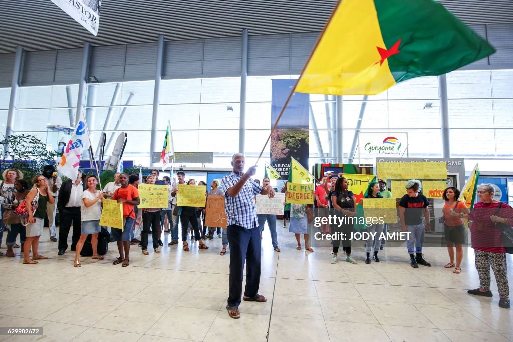 FRANCE-OVERSEAS-FRENCH GUIANA-POLITICS-FN