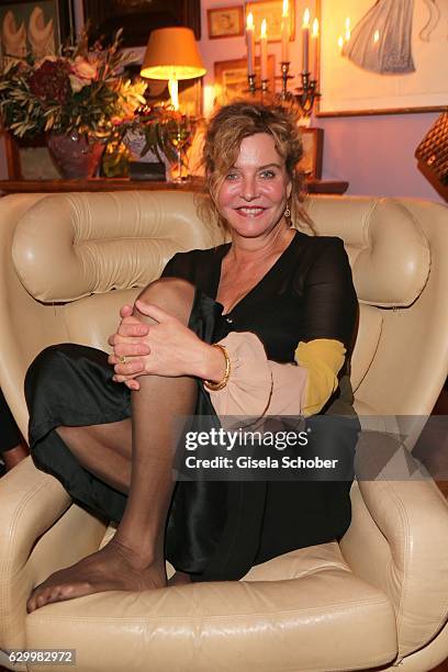 Margarita Broich during the Mon Muellerschoen & Vestiaire Collective charity auction benefit fo 'Tribute to Bambi' Foundation on December 1, 2016 in...