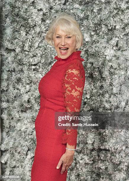 Dame Helen Mirren attends the European Premiere of "Collateral Beauty" at Vue Leicester Square on December 15, 2016 in London, England.
