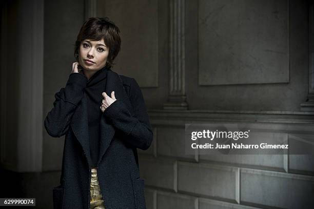 Anna Castillo poses during a portrait session on December 15, 2016 in Madrid, Spain.