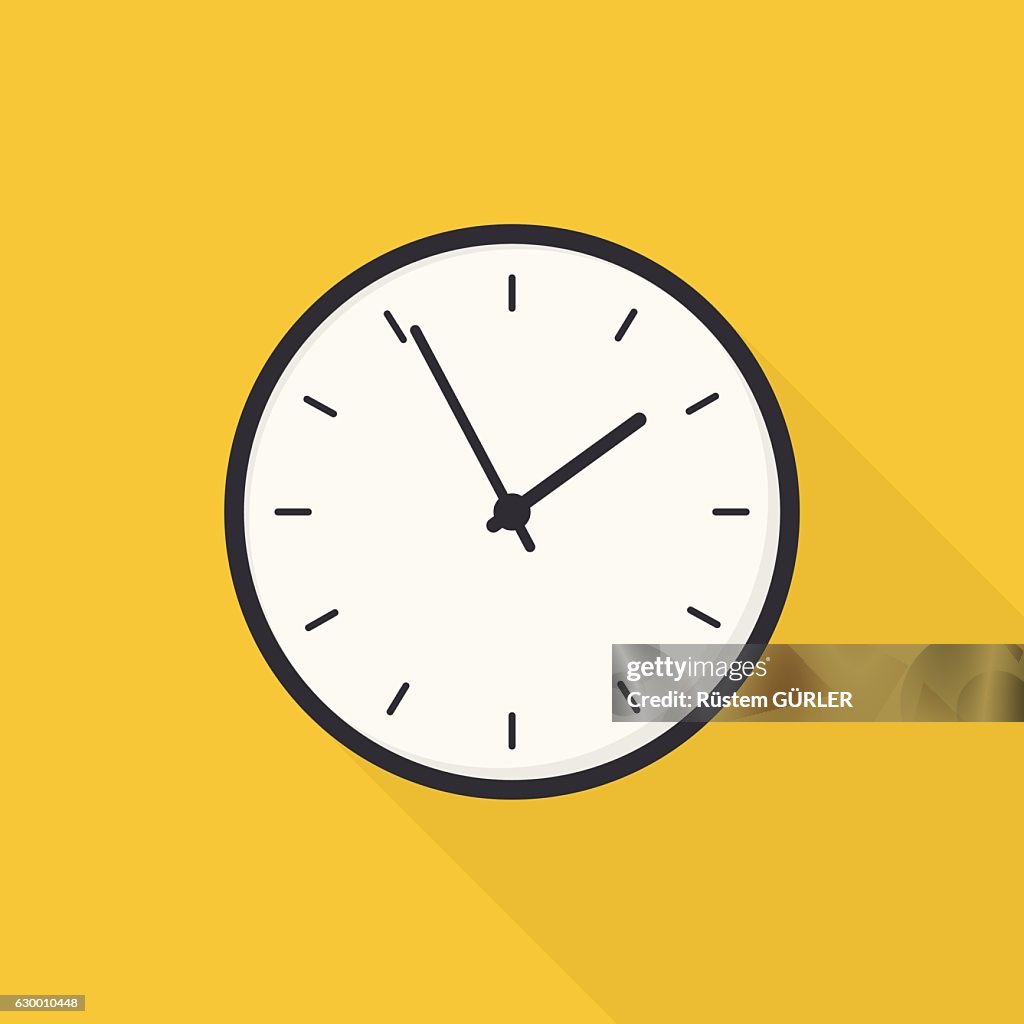 Flat Clock