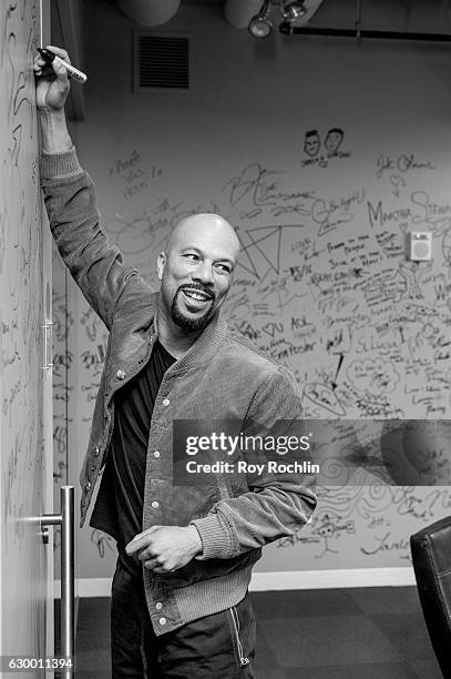 Rapper Common discusses "The 13th" with The Build Seris at AOL HQ on December 15, 2016 in New York City.