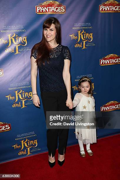 Talulah Rue Price and Sara Rue arrive at the Opening Night of The Lincoln Center Theater's Production Of Rodgers and Hammerstein's "The King and I"...