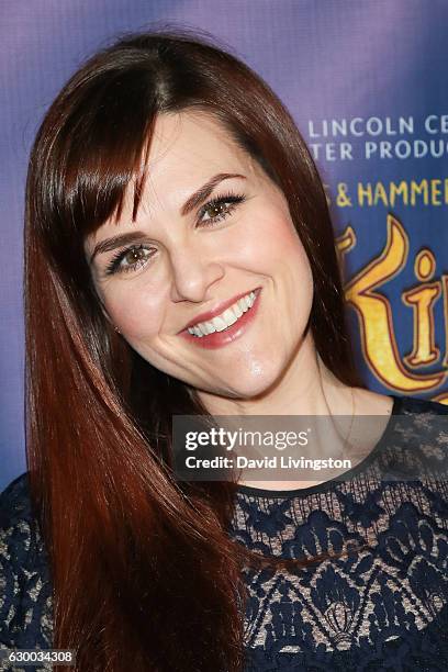 Actress Sara Rue arrives at the Opening Night of The Lincoln Center Theater's Production Of Rodgers and Hammerstein's "The King and I" at the...