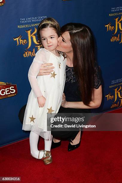 Talulah Rue Price and Sara Rue arrive at the Opening Night of The Lincoln Center Theater's Production Of Rodgers and Hammerstein's "The King and I"...