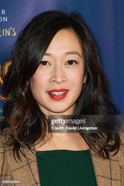 Actress Camille Chen arrives at the Opening Night of The Lincoln Center Theater's Production Of Rodgers and Hammerstein's "The King and I" at the...