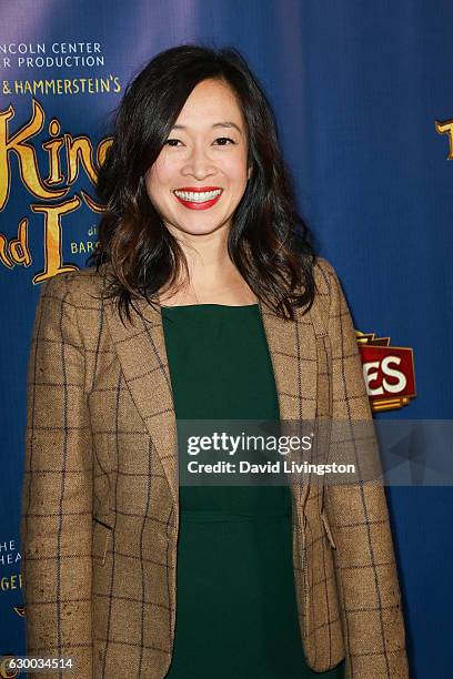 Actress Camille Chen arrives at the Opening Night of The Lincoln Center Theater's Production Of Rodgers and Hammerstein's "The King and I" at the...