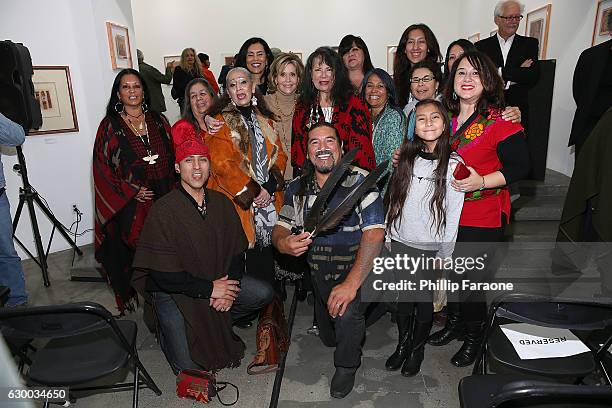 Jane Fonda attends Depart Foundation hosts Standing Rock Sioux Tribal Chairman Dave Archambault II for the first public conversation in Los Angeles...