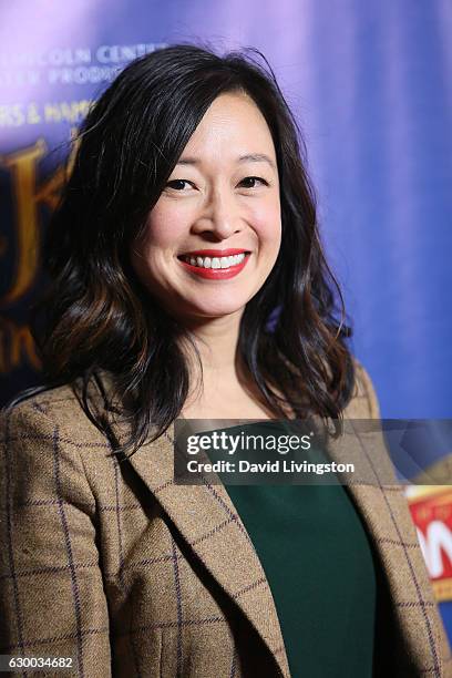 Actress Camille Chen arrives at the Opening Night of The Lincoln Center Theater's Production Of Rodgers and Hammerstein's "The King and I" at the...