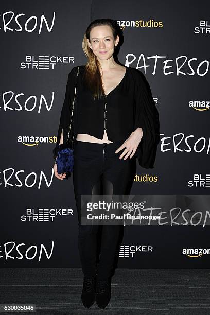 Louisa Krause attends the New York Special Screening of Amazon Studios and Bleecker Street's "Paterson" at Landmark Sunshine Theater on December 15,...