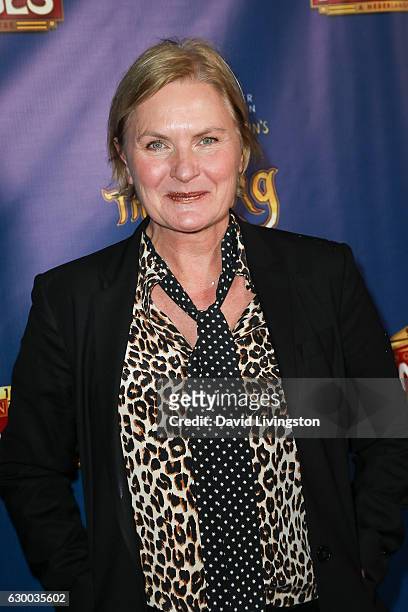 Actress Denise Crosby arrives at the Opening Night of The Lincoln Center Theater's Production Of Rodgers and Hammerstein's "The King and I" at the...