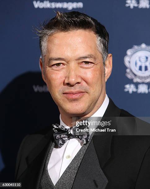 Russell Wong arrives at the 21st Annual Huading Global Film Awards held at The Theatre at Ace Hotel on December 15, 2016 in Los Angeles, California.