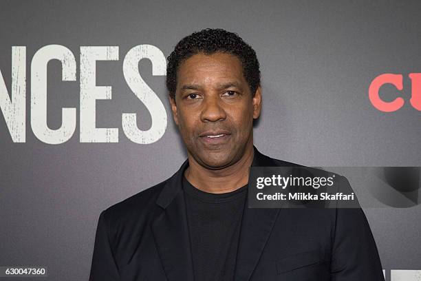 Actor and director Denzel Washington arrives at the Premiere of "Fences" at Curran Theatre on December 15, 2016 in San Francisco, California.