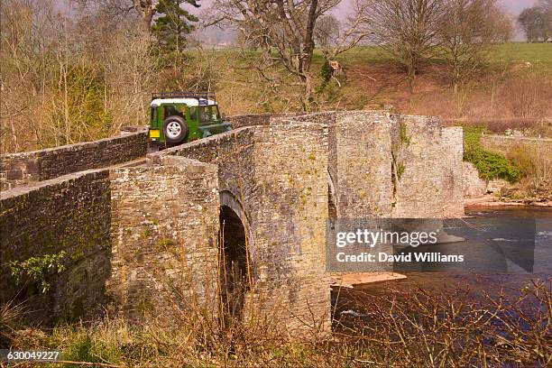 mid wales - packhorse bridge bildbanksfoton och bilder