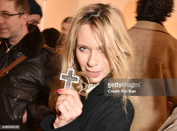 Actress Valerie Steffen attends "Norman Reedus" Photo Exhibition around his book "The Sun's Coming Up... Like a Big Bald Head" at Galerie Hors Champs...