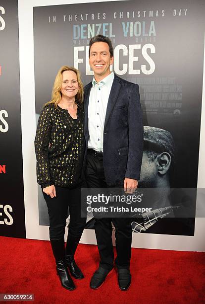 Molly and Scott Forstall arrives at the Premiere Of Paramount Pictures' "Fences" at Curran Theatre on December 15, 2016 in San Francisco, California.
