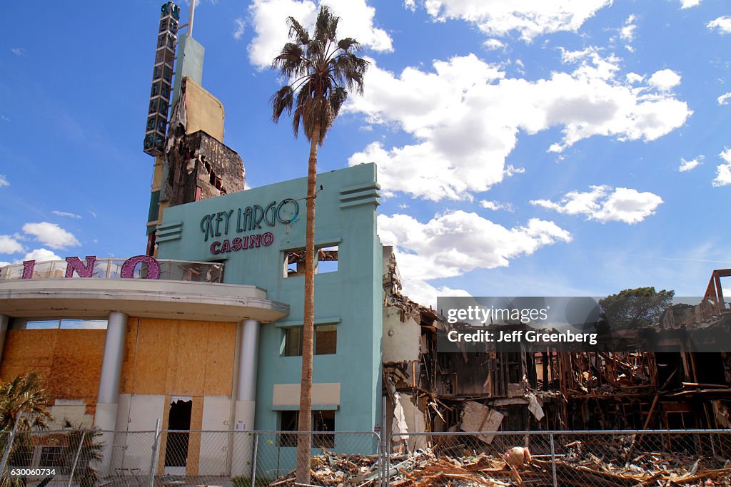 Key Largo Casino burned down.