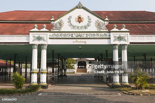 kraton palace complex - yogyakarta foto e immagini stock