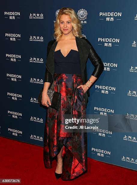 Gage Golightly attends the 21st Annual Huading Global Film Awards on December 15, 2016 in Los Angeles, California.