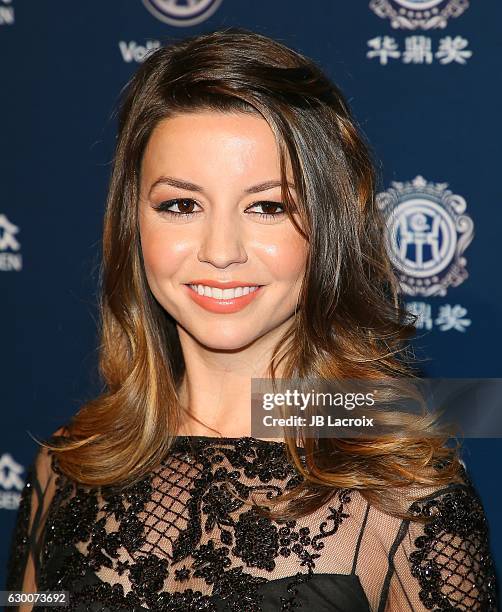 Masiela Lusha attends the 21st Annual Huading Global Film Awards on December 15, 2016 in Los Angeles, California.