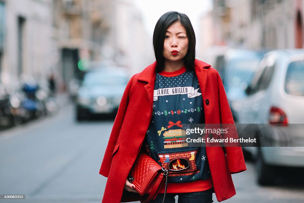 Street Style - Paris - December 2016