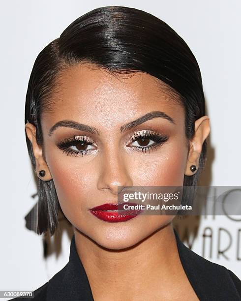 Actress / Model Nazanin Mandi attends the 3rd annual Cinefashion Film Awards at Saban Theatre on December 15, 2016 in Beverly Hills, California.