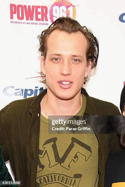 Magnus Larsson of Lukas Graham attend Power 96.1's Jingle Ball 2016 at Philips Arena on December 16, 2016 in Atlanta, Georgia.