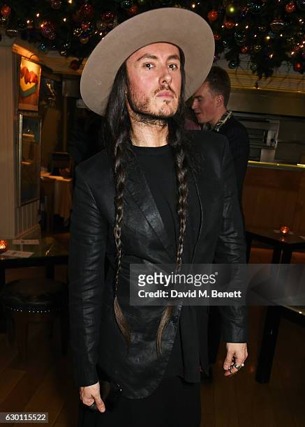 Rob Meyers attends the LOVE Christmas Party hosted by Katie Grand and Poppy Delevingne at George on December 16, 2016 in London, England.
