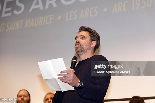 Sebastian Schipper attends "Les Arcs European Film Festival" Closing Ceremony on December 16, 2016 in Les Arcs,