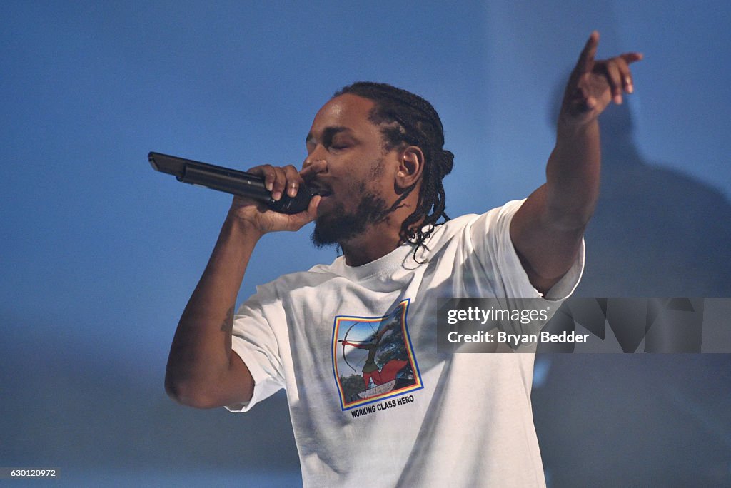 American Express Music Presents: Kendrick Lamar Live At Music Hall Of Williamsburg In Brooklyn, NY