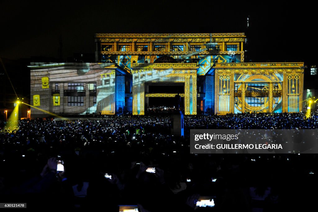 COLOMBIA-FRANCE-FETE-DES-LUMIERES