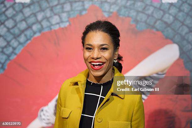 Actress Kelly McCreary attends the Center Theatre Group's Production Of "Amelie, A New Musical" at Ahmanson Theatre on December 16, 2016 in Los...