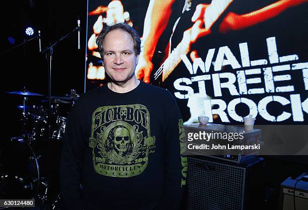 Eddie Trunk attends 2016 Wall Street Rocks for our Heroes at Highline Ballroom on December 16, 2016 in New York City.