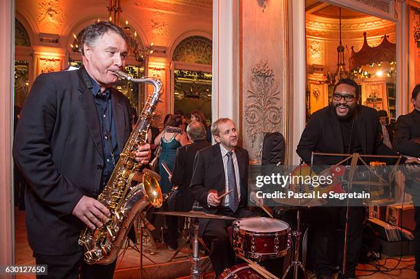 General view of atmosphere is seen during the Yummy Pop Grand Opening Party at Theatre du Gymnase on December 16, 2016 in Paris, France.