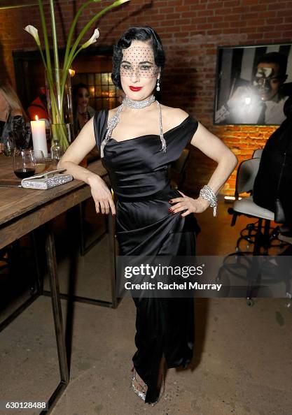 Dita Von Teese attends MOCA's Leadership Circle and Members' Opening